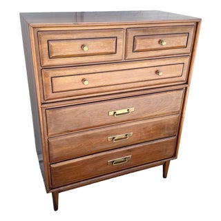 Mid-Century Modern Cliff House 6-Drawer Chest by Heywood-Wakefield For Sale
