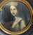 Paint 19th Century Miniature Oil Painting of Queen Louise of Prussia After Josef Grassi For Sale - Image 7 of 11