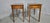 Brown Mahogany Lamp Tables, 1900, Set of 2 For Sale - Image 8 of 15