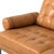 2020s Pasargad Home Kimberly Top Grain Leather Sofa For Sale - Image 5 of 10