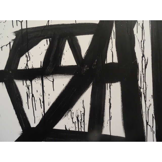 Large Abstract Painting by Guy Marchand, Framed For Sale In Los Angeles - Image 6 of 7