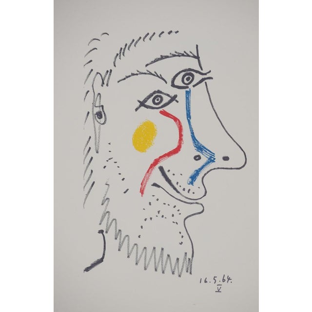Pablo Picasso (1881-1973) (after) Portrait of Tears, 1964 Lithography Unsigned Dated in the plate 1964 On vellum 32.5 x 25...