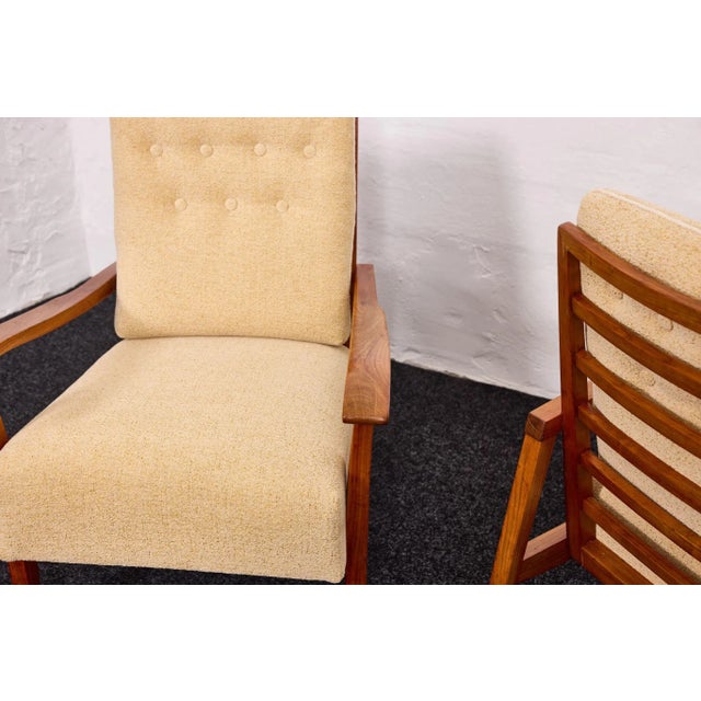 1940s Mid-Century Modern Armchairs by Karoly Nagy, 1940s, Set of 2 For Sale - Image 5 of 18