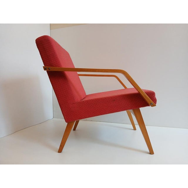 Mid-Century Modern Lounge Chair by Mier Topolcany, 1960s For Sale - Image 3 of 17