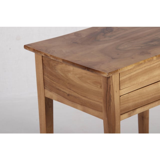 Mid 19th Century Small Antique Side Table in Walnut, 1850 For Sale - Image 5 of 17