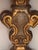 Wood Pair of Italian Giltwood Demilune Consoles With Marble Tops For Sale - Image 7 of 12