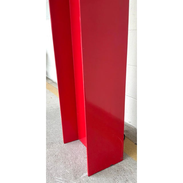 Modern Red I Bean Floor Lamp For Sale In Atlanta - Image 6 of 8