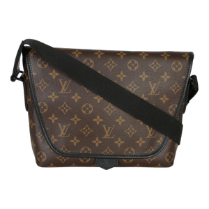 Monogram Macassar Canvas Magnetic Messenger