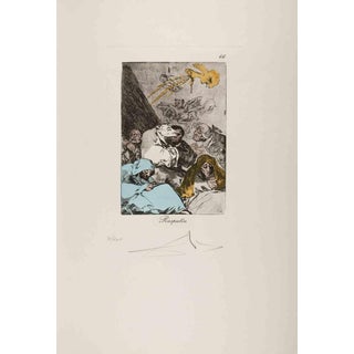 Salvador Dalí­, Rasputin Etching Edition 70/200, 1977, Etching For Sale