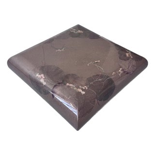 Late 20th Century Postmodern Laquered Floating Coffee Table by Laque Martin For Sale