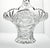 Contemporary 1990s Hofbauer “Byrdes” Large Cut Crystal Deep Handled Basket 10 1/2” For Sale - Image 3 of 11
