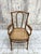French Individual Bentwood Bistro Chair Carver with Cane Seat, 1920s For Sale - Image 4 of 9