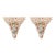 Pair of Shell-Encrusted Wall Brackets For Sale