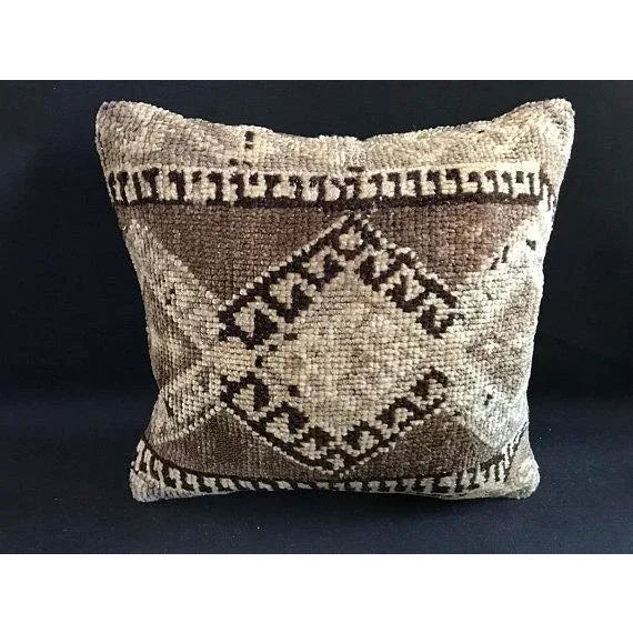 1960s Tribal Vintage Floor Pillow Case For Sale - Image 5 of 11