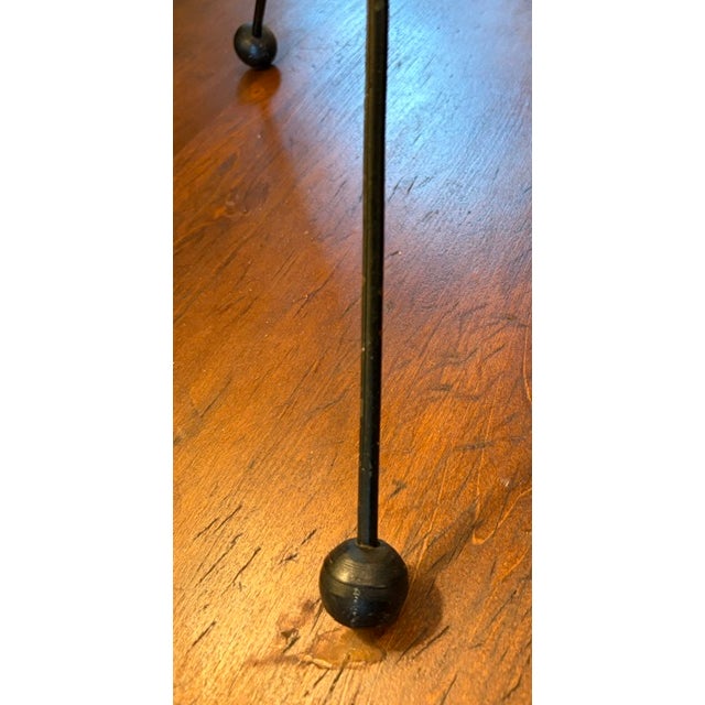 Vintage Tony Paul " Fish Trap" Wicker Table Lamp With Tri Pod Base For Sale In New York - Image 6 of 6