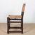 French Wood and Straw-Seated Chairs, 1940s, Set of 4 For Sale - Image 10 of 12