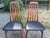 1960s Danish Modern Eva Chairs in Teak by Niels Koefoed, Set of 2 For Sale In Seattle - Image 6 of 9