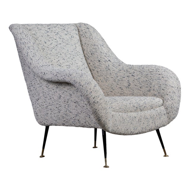 Armchair by Gigi Radice for Minotti, 1950 For Sale