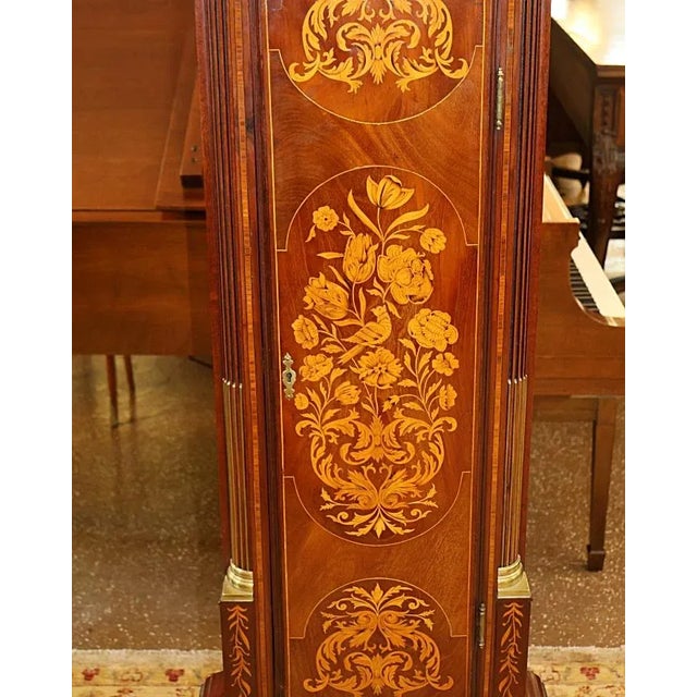 Herbert Blockley London Musical 19th Century Inlaid Tall