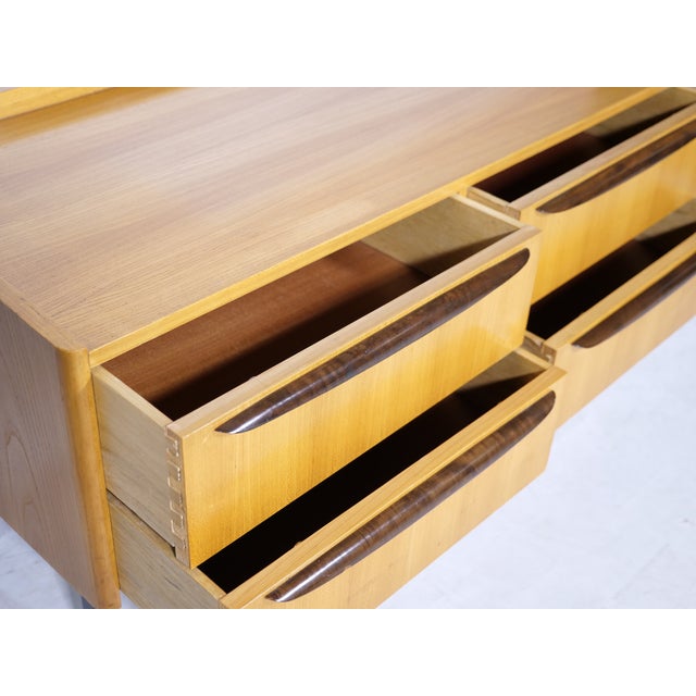 Wooden Lowboard with Drawers, 1960s For Sale - Image 10 of 12