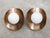 Copper Vintage German Wall Lamps in Copper Plating from Ist Ellux, 1980s, Set of 2 For Sale - Image 8 of 14
