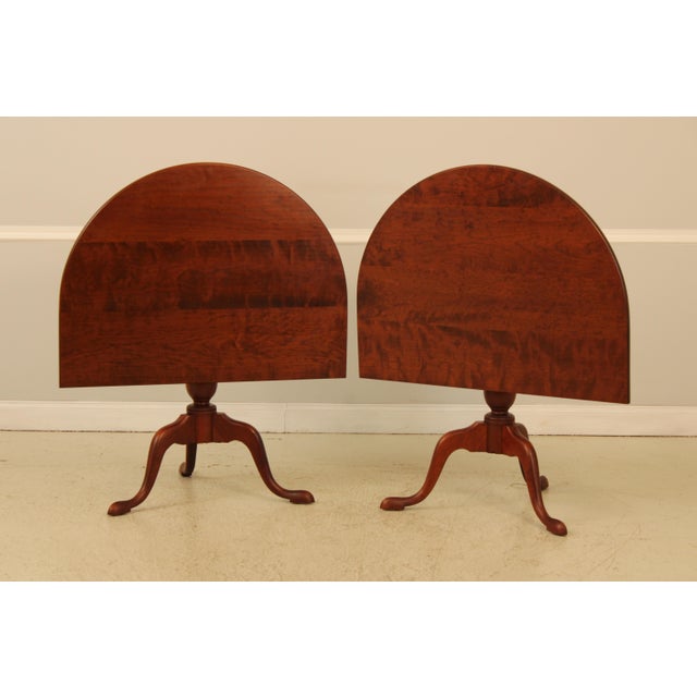 Eldred Wheeler 2 Section Tilt Top Dining Room Table For Sale - Image 10 of 18