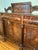 19th Century Antique American Empire Carved Flame Mahogany Sideboard With Lion Paw Feet For Sale - Image 5 of 18