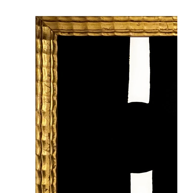 Original Contemporary Black and White Framed Painting Chairish