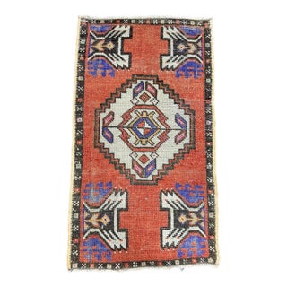 Turkish Yastik Rug 1'8" x 2'10" For Sale