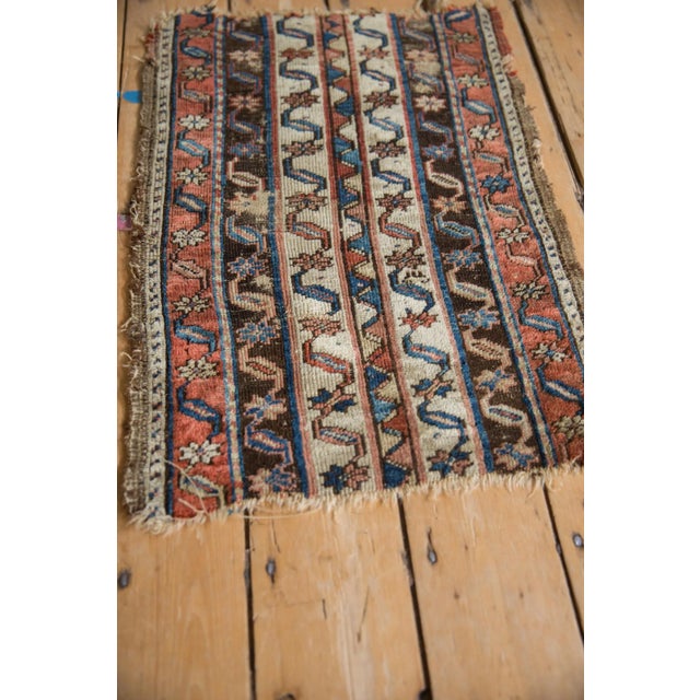 Early 20th Century Antique Fragment Anatolian Rug Mat - 1'8" X 2'5" For Sale - Image 5 of 8