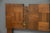 1960s Refinished Walnut Queen Brutalist Headboard For Sale - Image 4 of 5