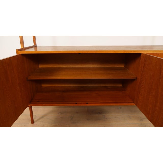 Vintage Wall Unit in Teak For Sale - Image 13 of 18