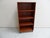 Maroon Mid-Century Modern Open Bookcase, 1950s For Sale - Image 8 of 9
