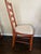 French Country Vintage Pennsylvania House French Country Solid Cherry Ladderback Dining Chairs – Set of 6 Circa. 1988 For Sale - Image 3 of 7