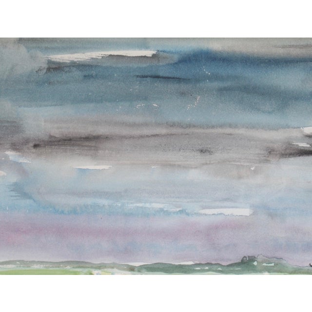 Paper Yves Brayer, Guardians with Horses in the Camargue, 1950s, Gouache on Paper For Sale - Image 7 of 18