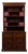 Antique Tall Mahogany Open Bookcase For Sale
