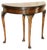 Hardwood Console Games Demi Lune Card Table, 1880s For Sale