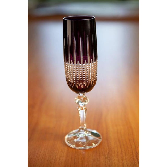 180 ml Champagne Glasses by Huta Julia, Set of 6 For Sale - Image 11 of 18