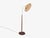 1950s Mid-Century Modern Double Shade Floor Lamp, Wood, Metal, Fabric For Sale - Image 4 of 13
