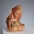 Brown Face of Commoner Figure in Terracotta For Sale - Image 8 of 9