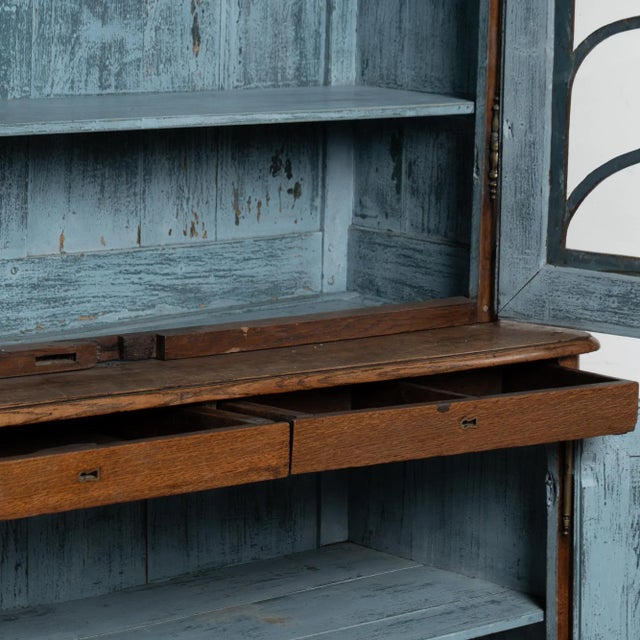 Late 18th Century French Oak Deux Corp Display Cabinet For Sale - Image 11 of 15