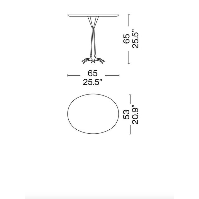 Traccia Low Tables by Meret Oppenheim for Cassina, Set of 2 For Sale - Image 12 of 16