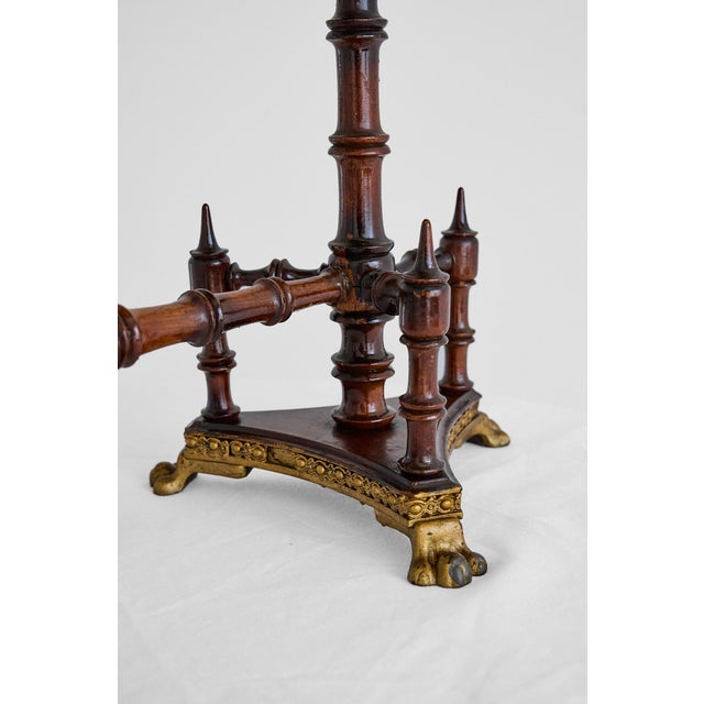 Brown Aesthetic Movement Occasional Table, English, Circa 1870 For Sale - Image 8 of 18