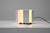 Very rare cubic-shaped table lamp, designed by Paolo Tilche for Sirrah in 1970s Italy. The lamp features four removable...