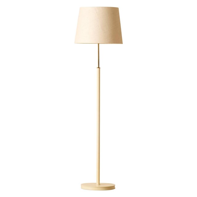 Cream Floor Lamp attributed to Josef Frank for Svenskt Tenn, Sweden, 1960s For Sale - Image 8 of 8
