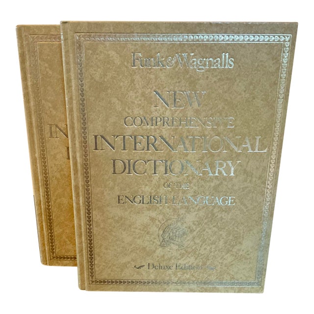 Funke Wagnalls New Comprehensive Internal Dictionary of the English Language - Deluxe Edition For Sale