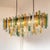 Contemporary Italian Rectangular Listelli Murano Glass Chandelier by Simoeng for Simoeng For Sale - Image 3 of 7