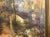 Art Nouveau Art Nouveau Framed Impressionist Landscape Oil Painting by California Artist Count Geza S. De Perhach For Sale - Image 3 of 17