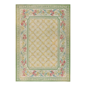 Early 20th Century French Aubusson Carpet ( 6' x 8'3" - 183 x 251 )