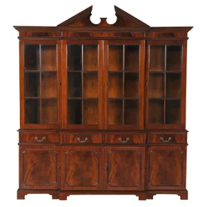 Niagara Furniture Mahogany Four Door Breakfront